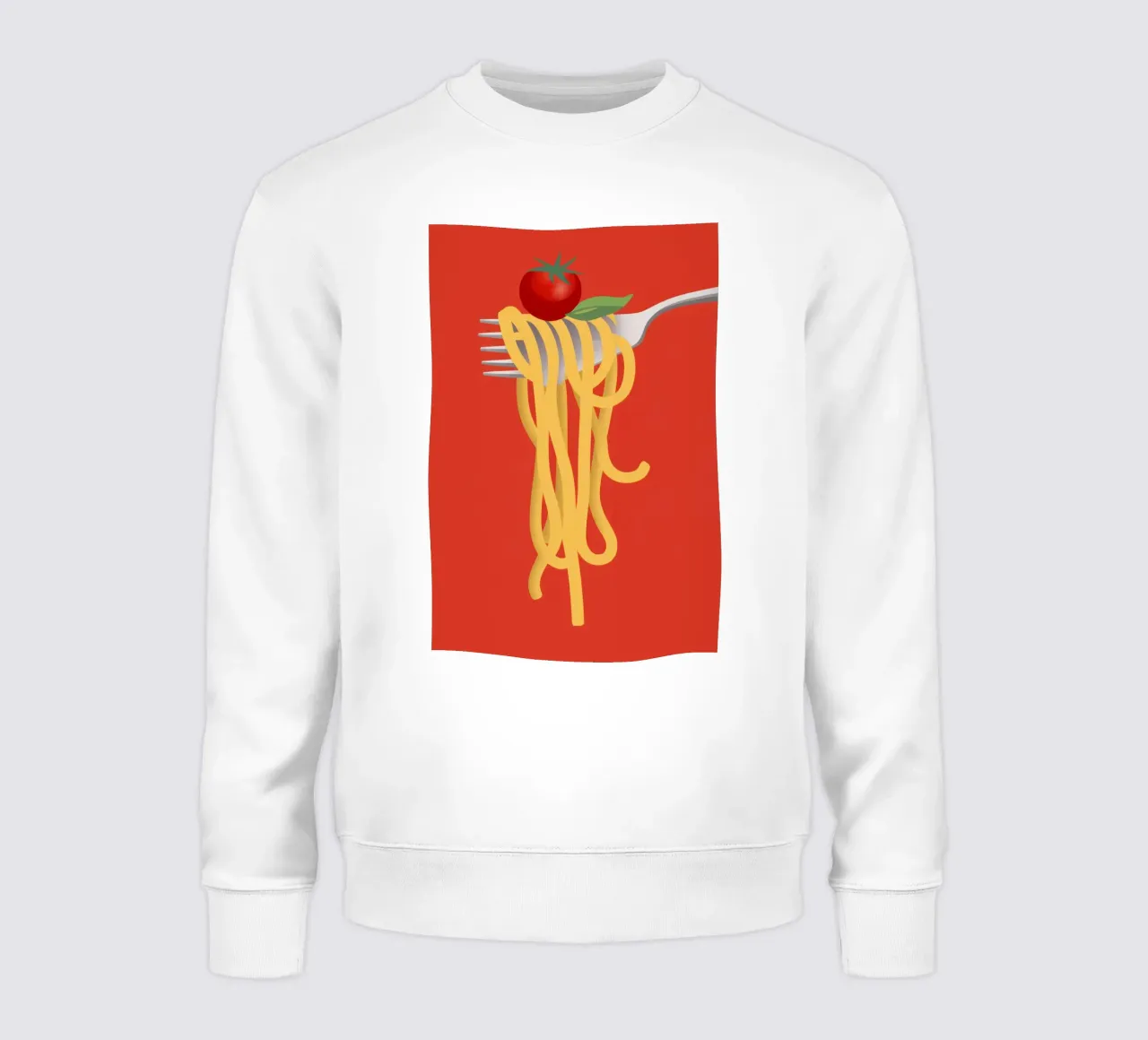 Simple Spaghetti Twirl felpa da Bruce Juice