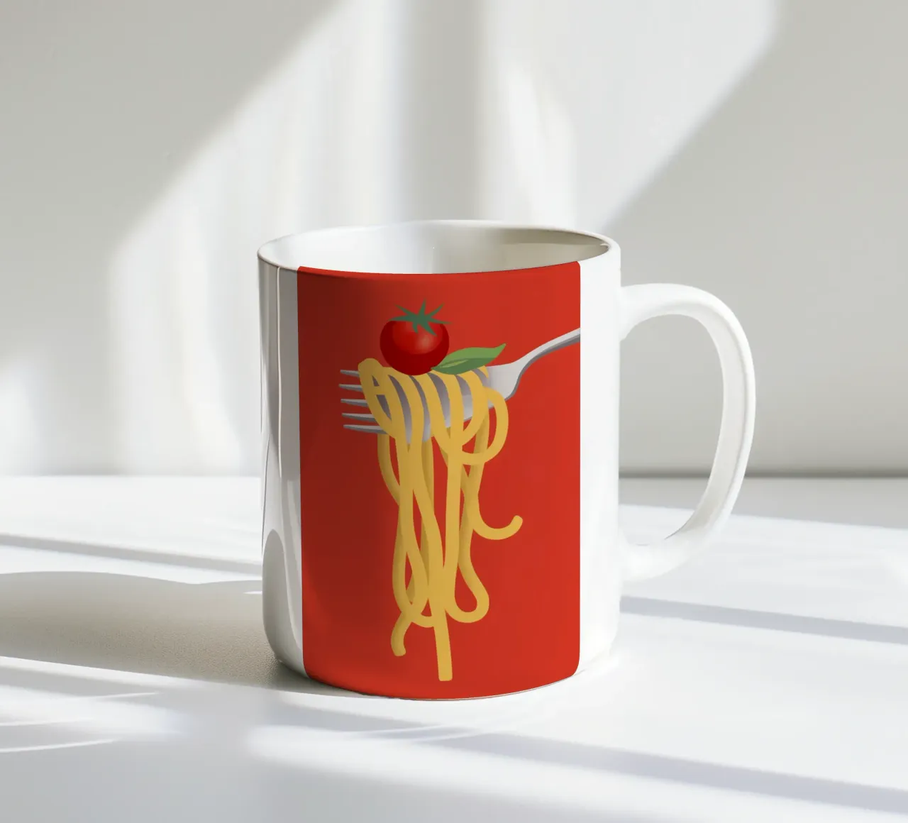 Simple Spaghetti Twirl tazza in ceramica da Bruce Juice