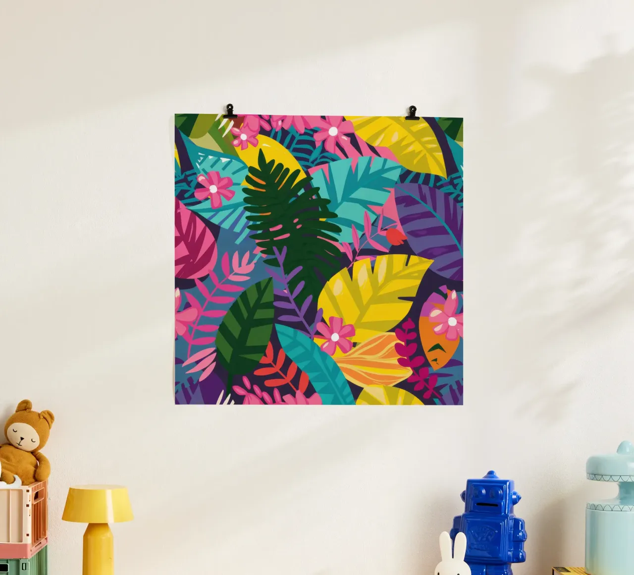 Radiosità tropicale di mezzanotte poster da Autumn Season