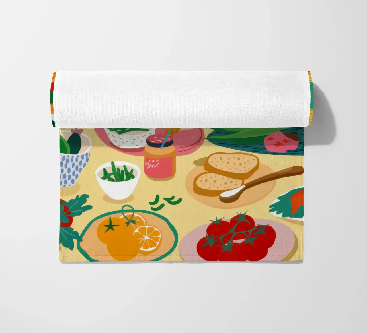 Un ricco picnic telo mare da Snow Mist