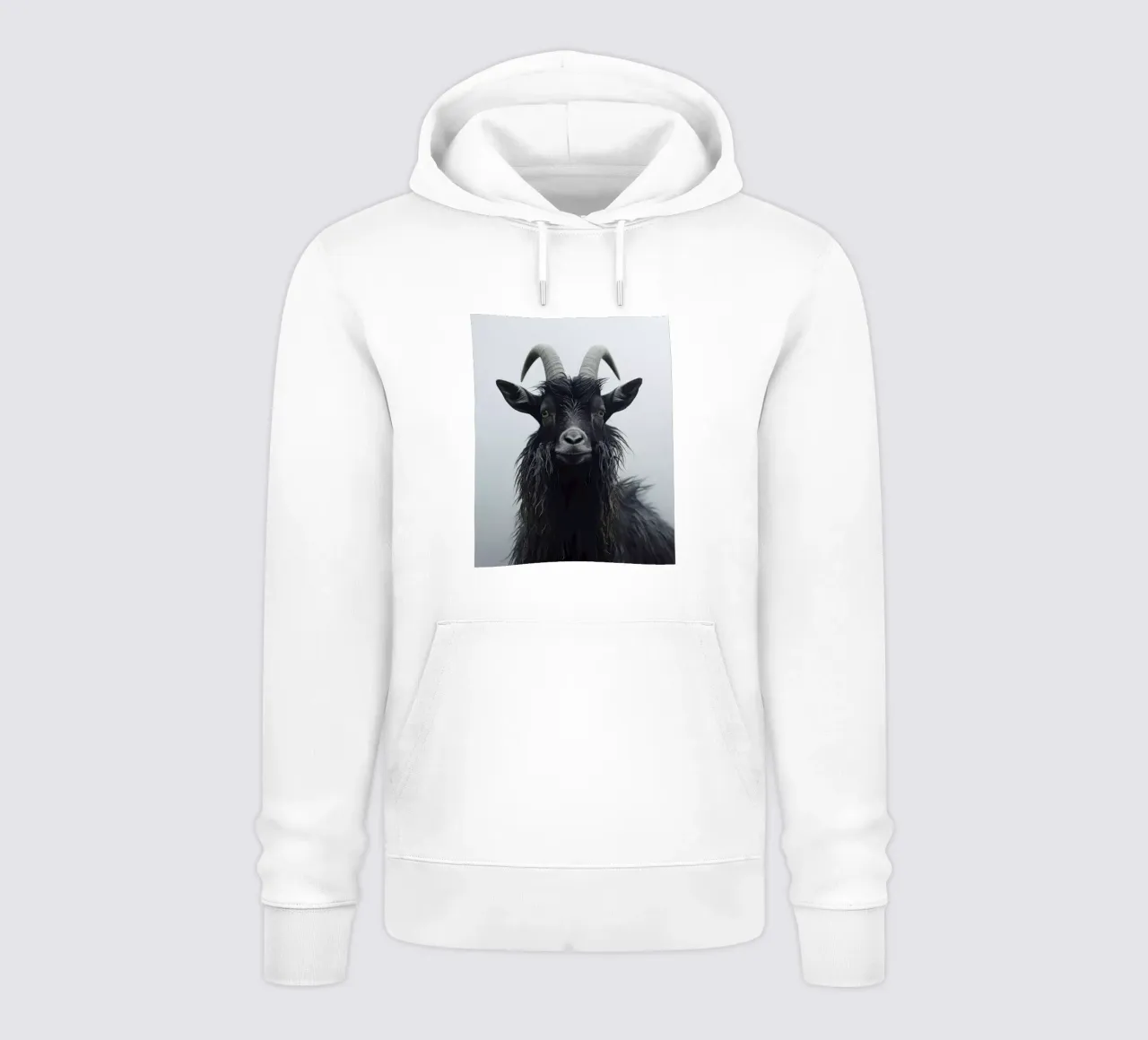 Goat felpa con cappuccio da treechild