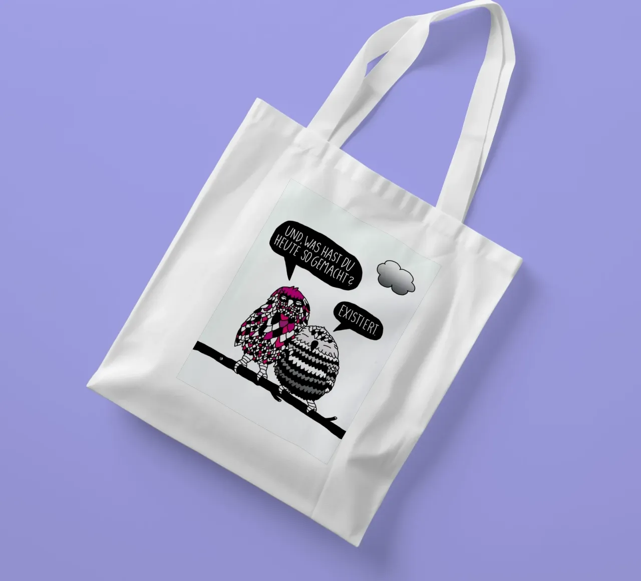 Existieren borsa in juta da Herzette