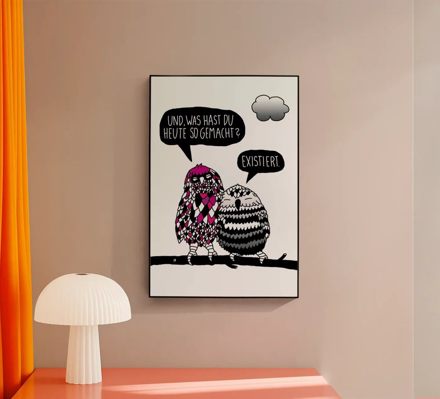 Existieren plexiglas de Herzette