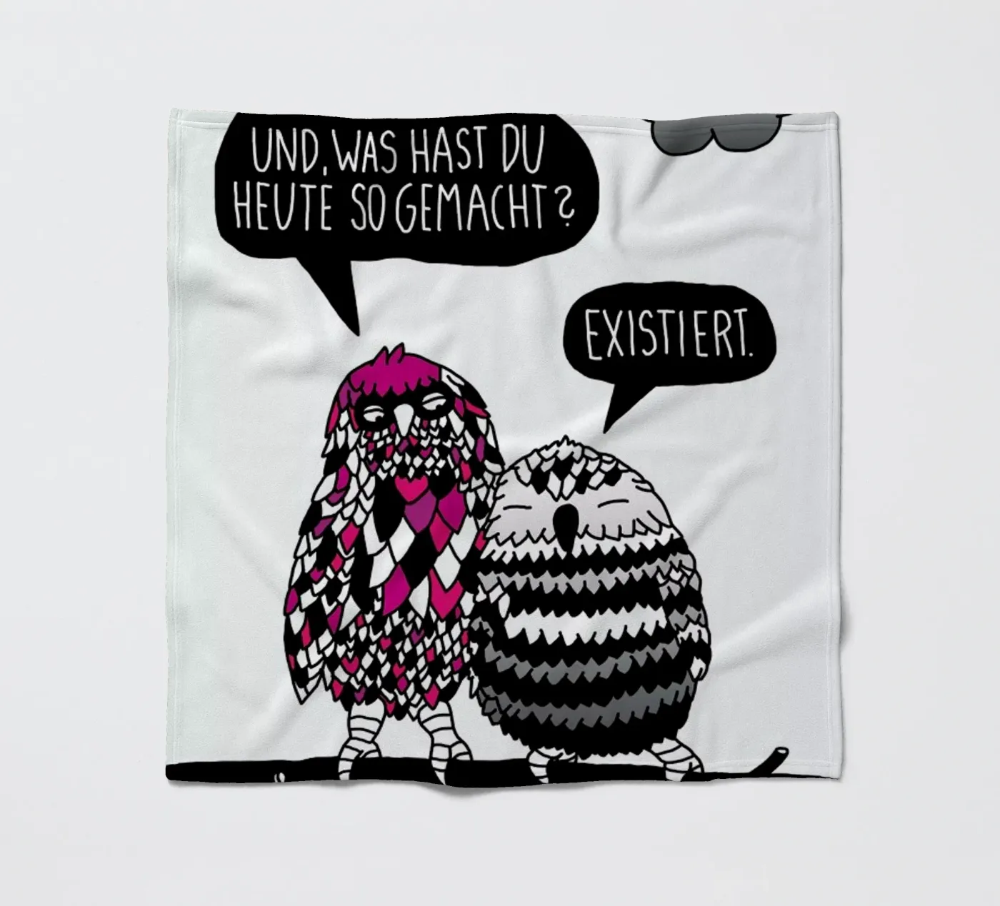 Existieren fleecedeken van Herzette