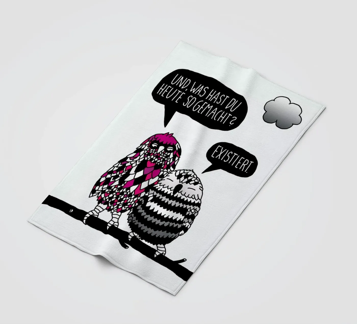 Existieren fleecedeken van Herzette