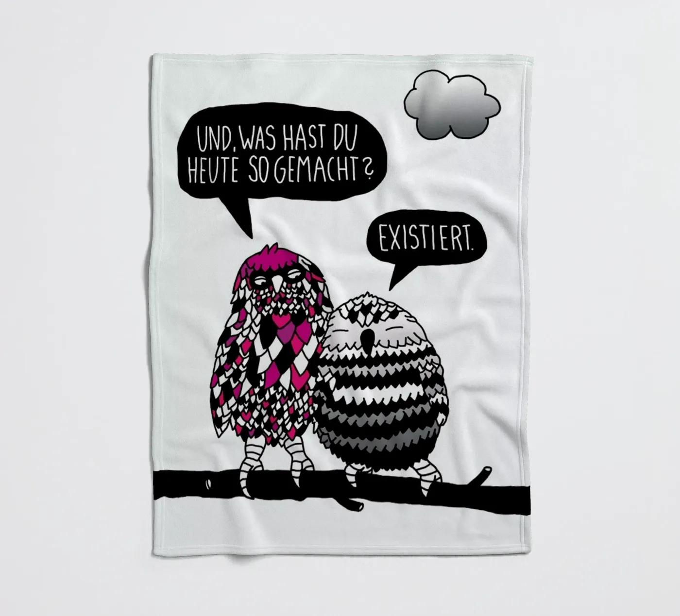 Existieren fleecedeken van Herzette