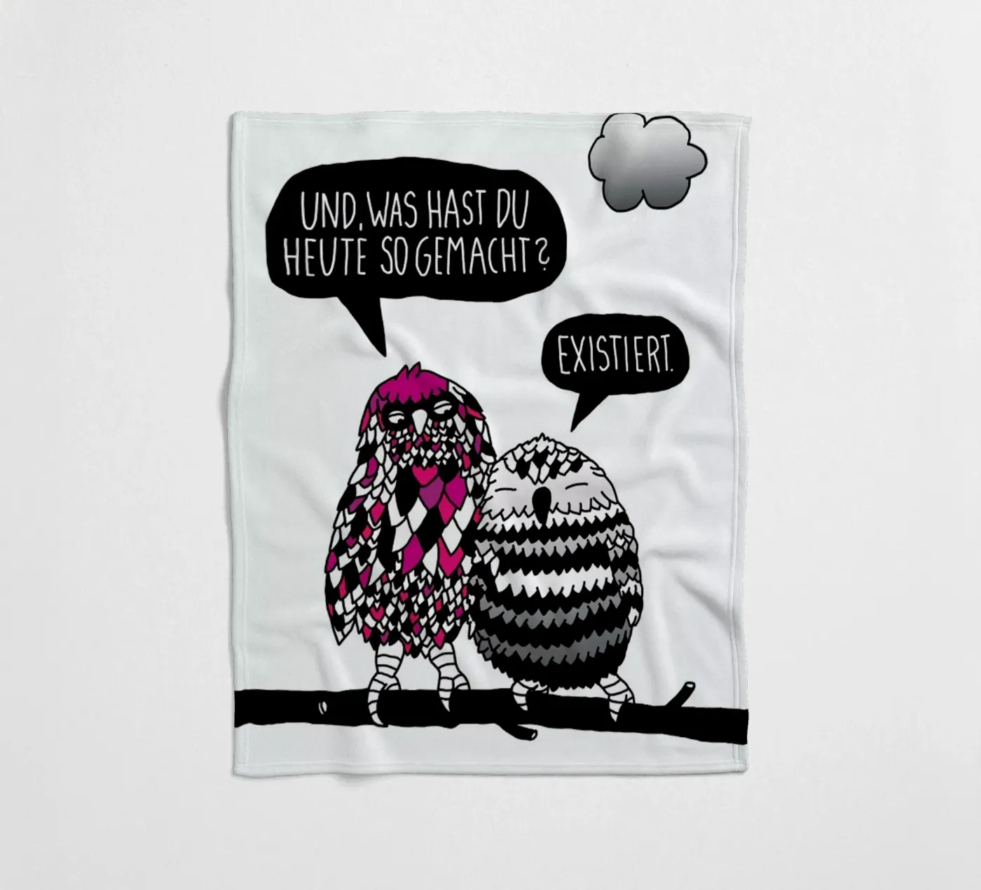 Existieren fleecedeken van Herzette