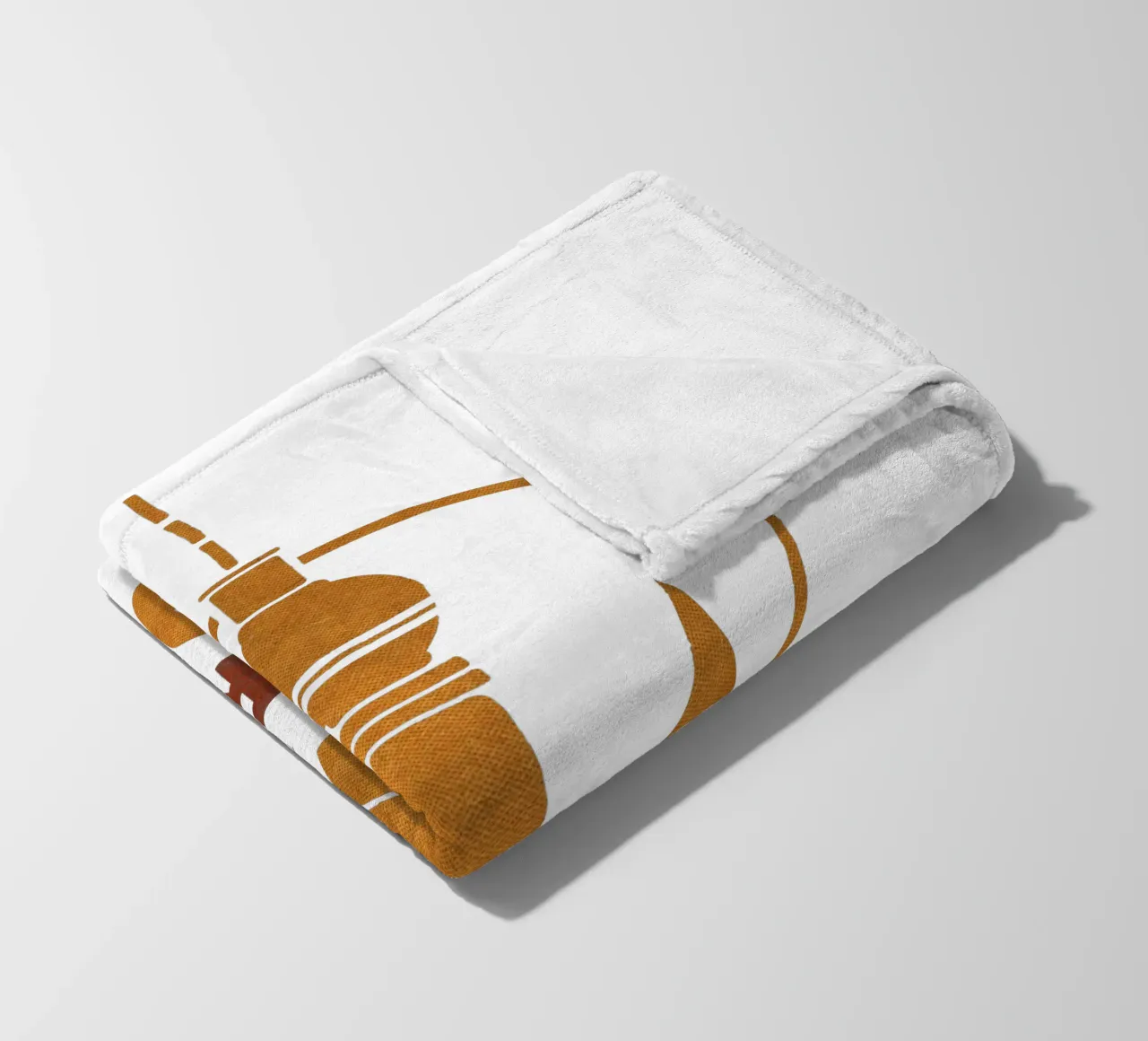 Berlin 1969 - Television tower fleece blanket by DDR DESIGN
