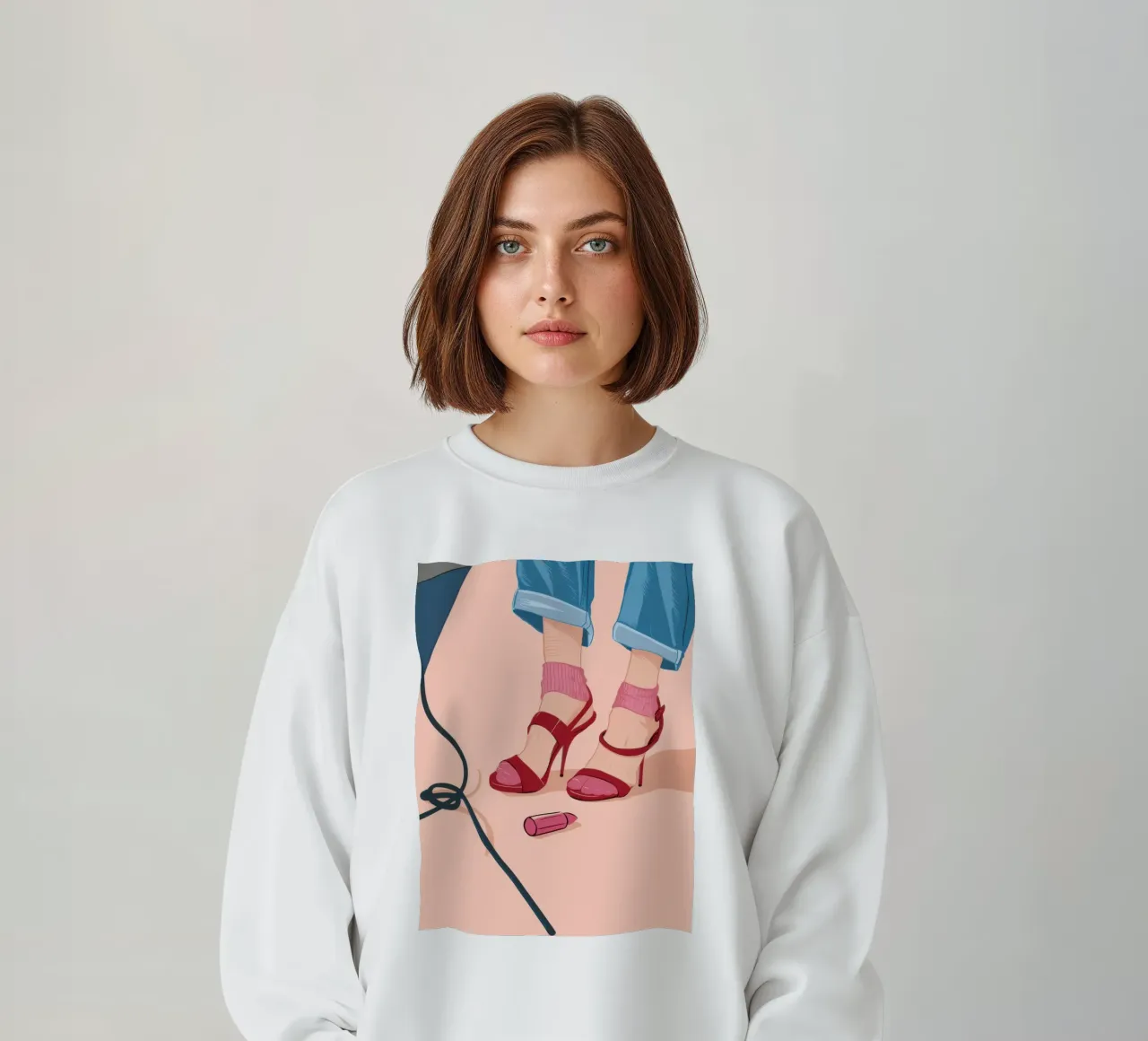 Un passo nel fucsia felpa da Snow Mist