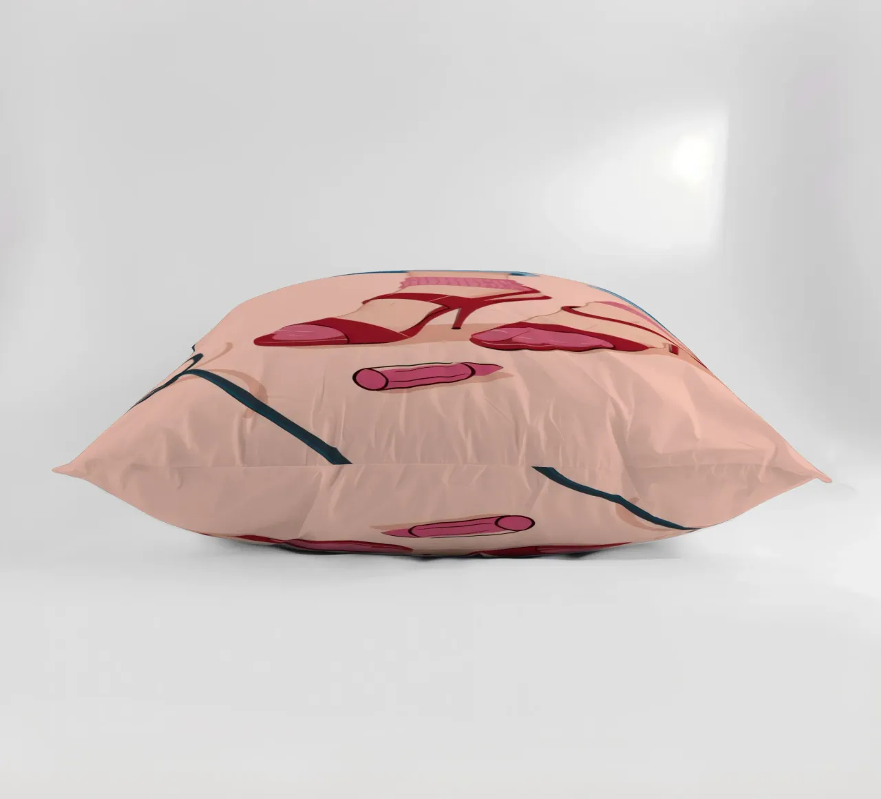 Un passo nel fucsia cuscino da Snow Mist