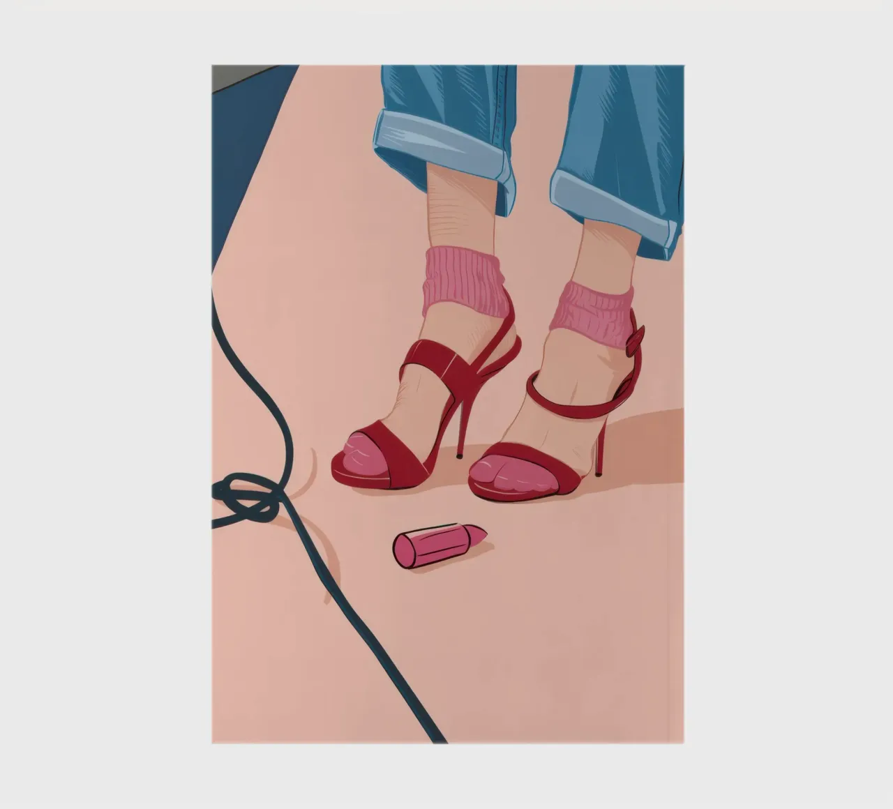 Un passo nel fucsia diario da Snow Mist