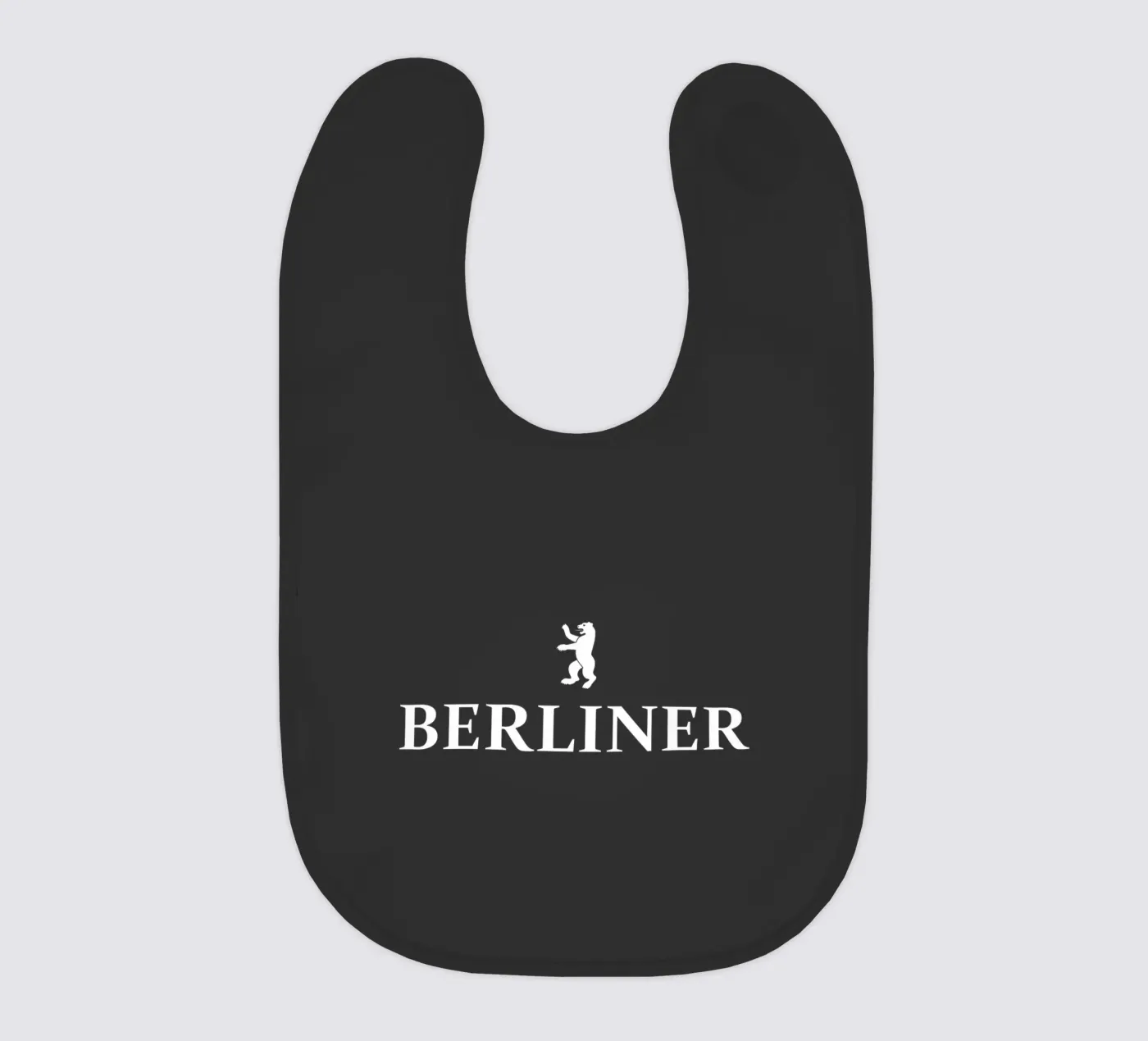 Berlin Babylätzchen von Black Sign Artwork