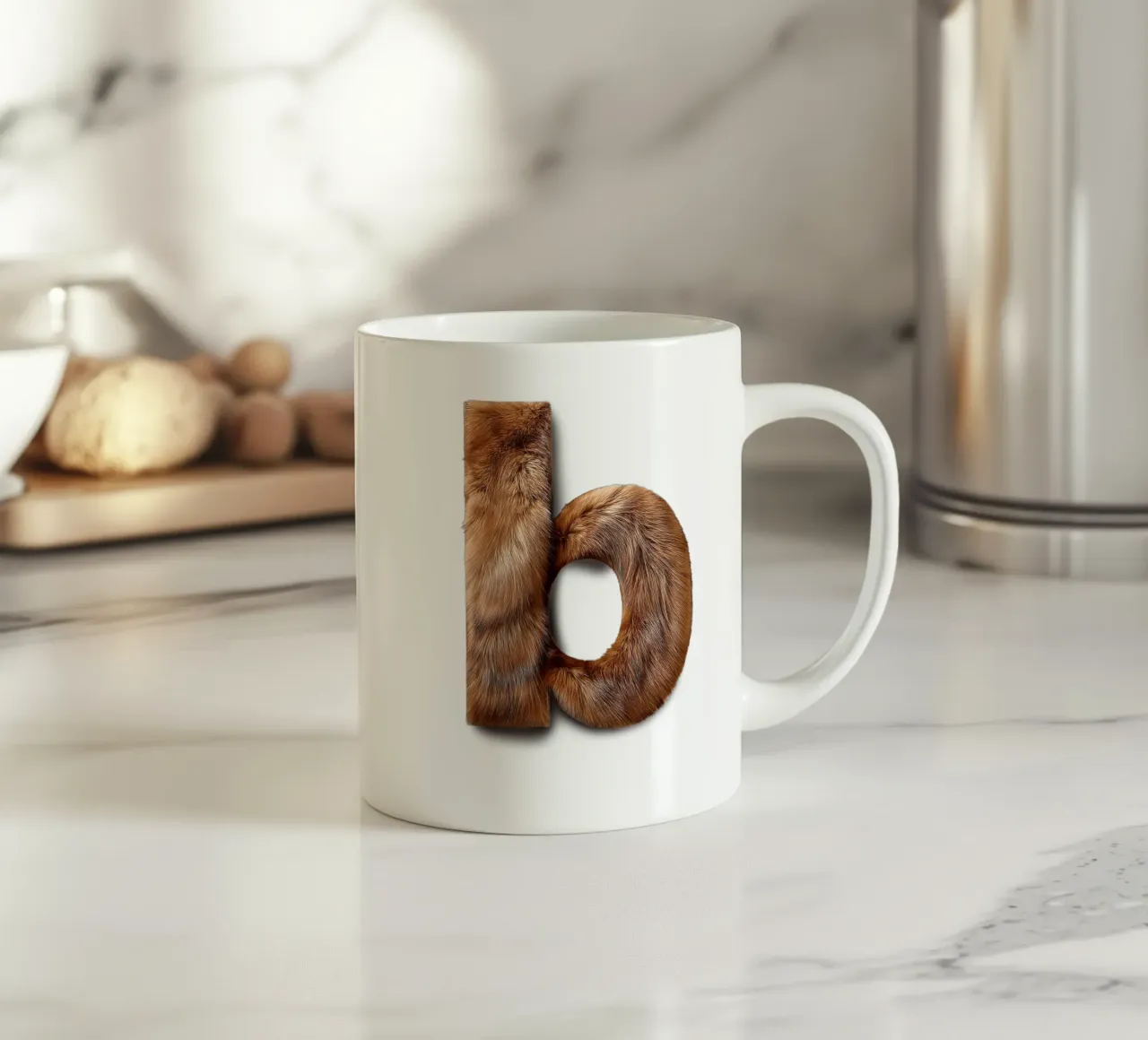 b - castoro tazza in ceramica da The True Type