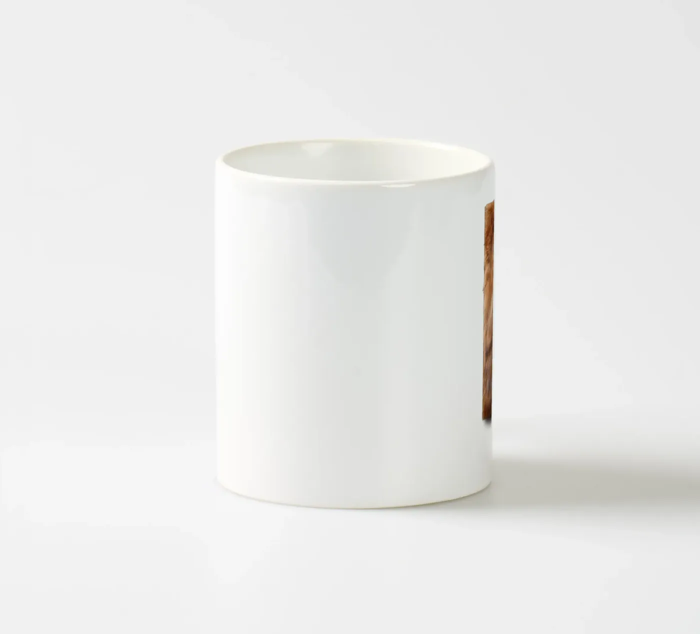 b - beaver ceramic mug by The True Type
