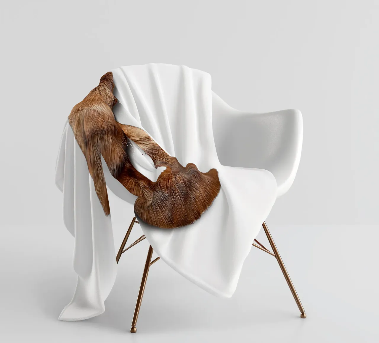 b - bever fleecedeken van The True Type