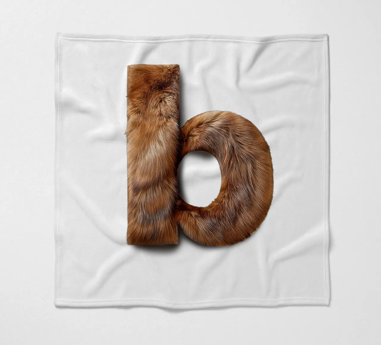b - castoro coperta in pile da The True Type