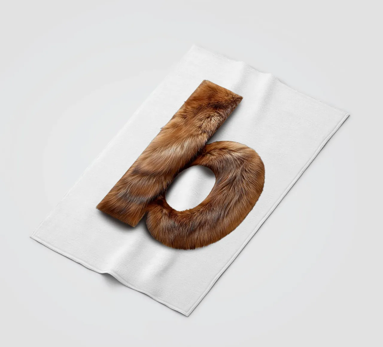 b - bever fleecedeken van The True Type