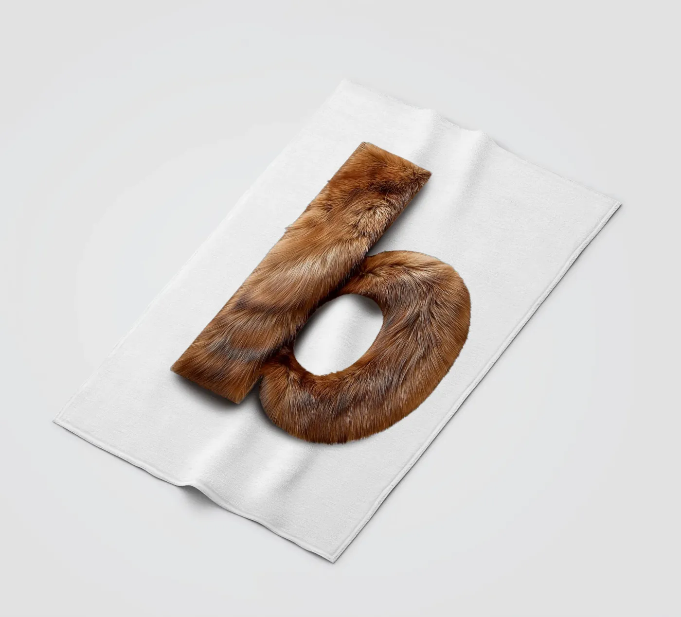 b - bever fleecedeken van The True Type