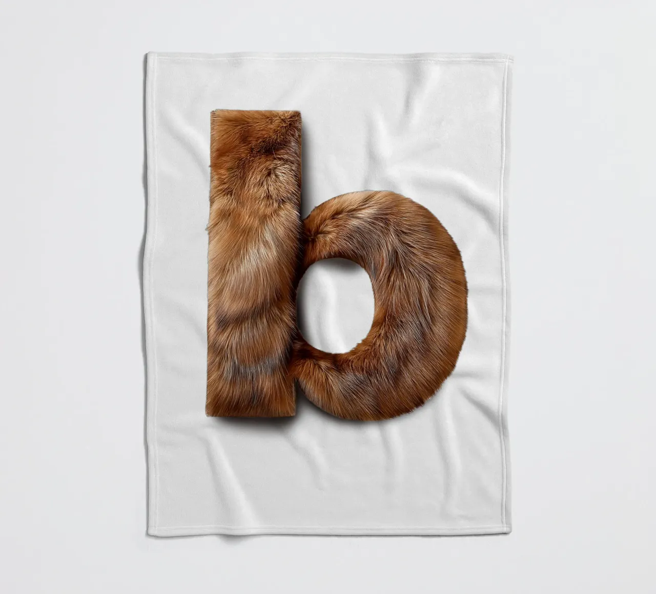 b - bever fleecedeken van The True Type