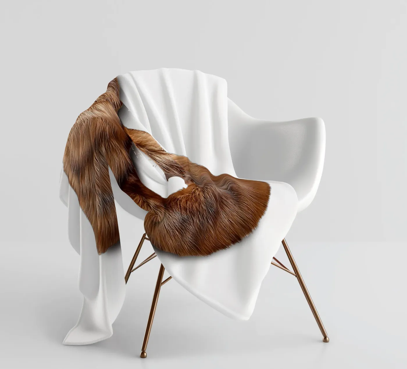 b - bever fleecedeken van The True Type