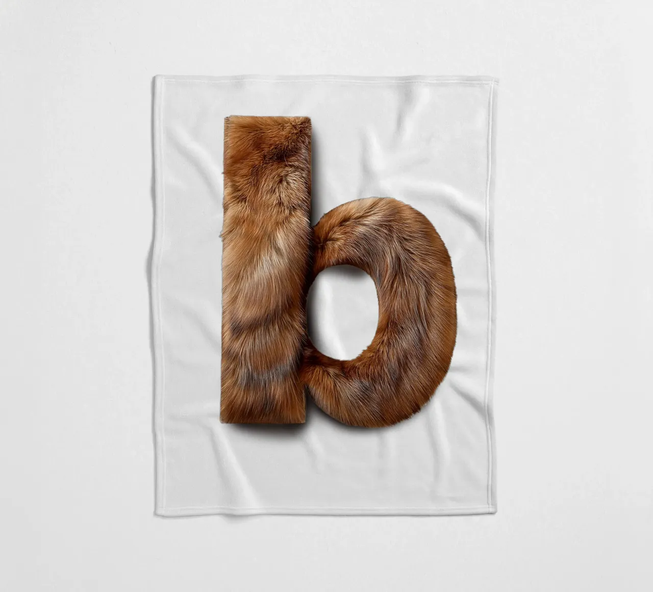 b - bever fleecedeken van The True Type