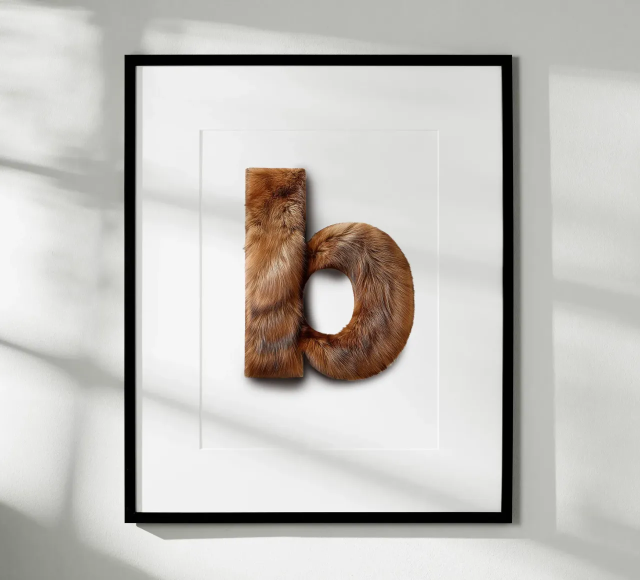 b - beaver poster by The True Type