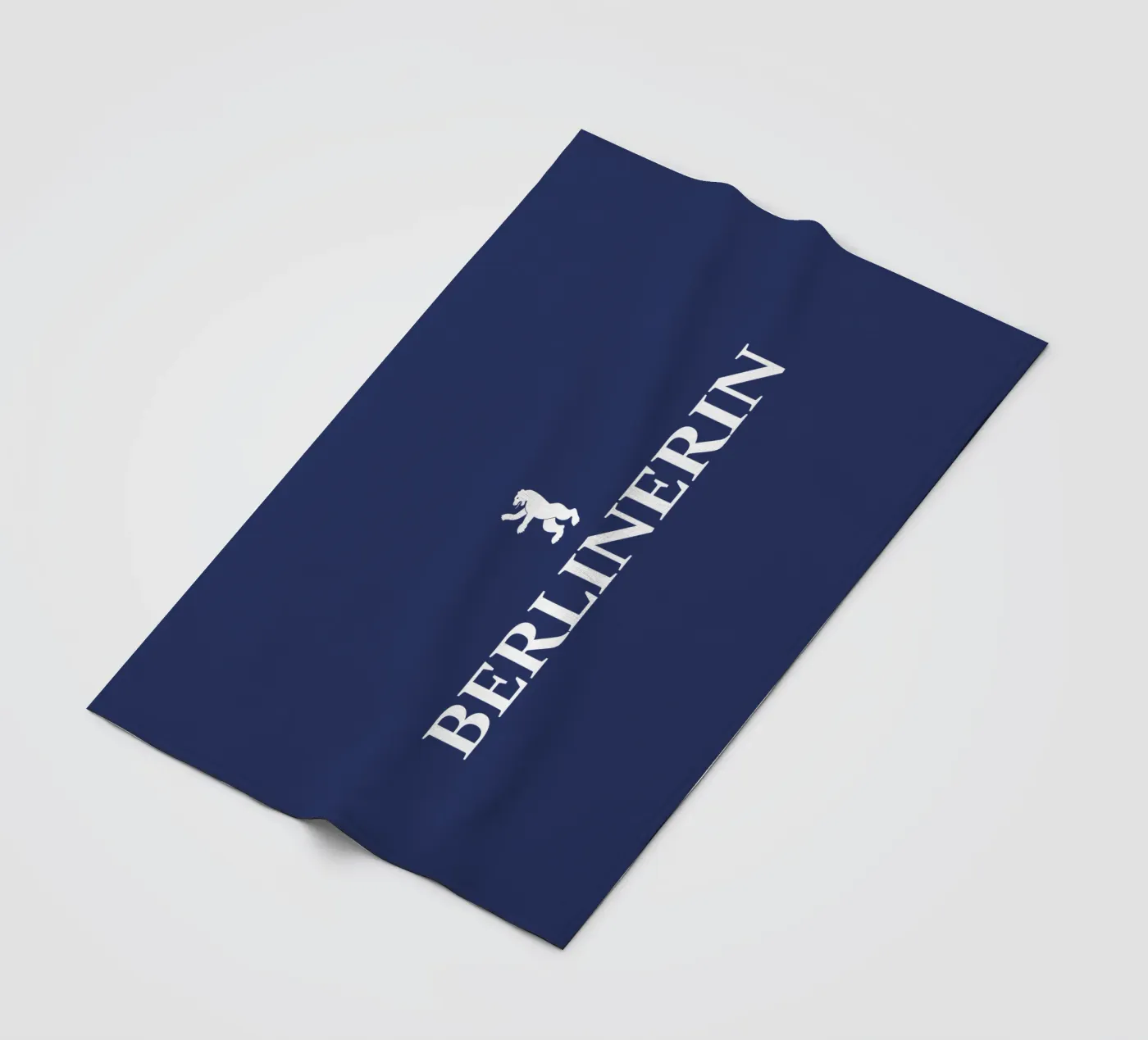 Berliner fleecedeken van Black Sign Artwork