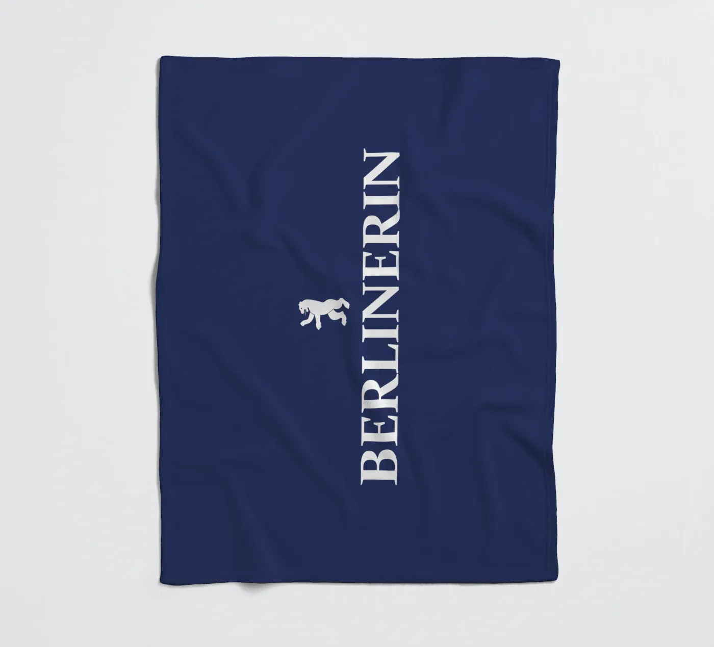 Berliner fleecedeken van Black Sign Artwork