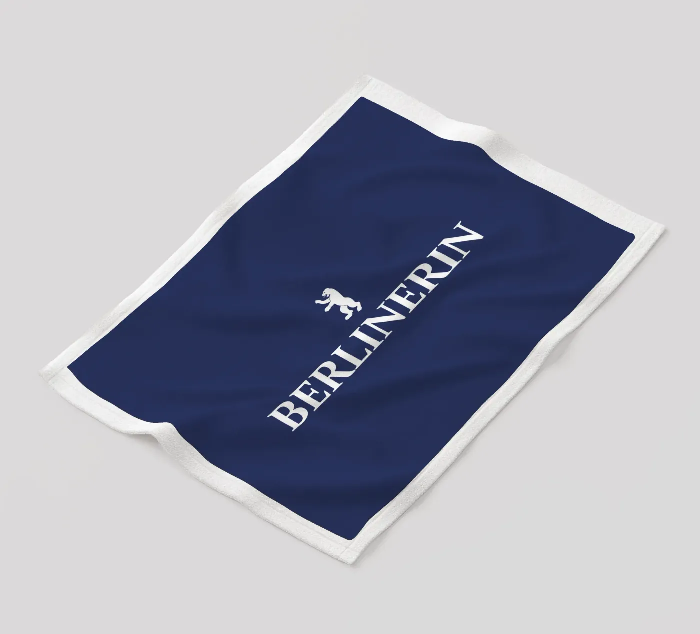 Berliner fleecedeken van Black Sign Artwork