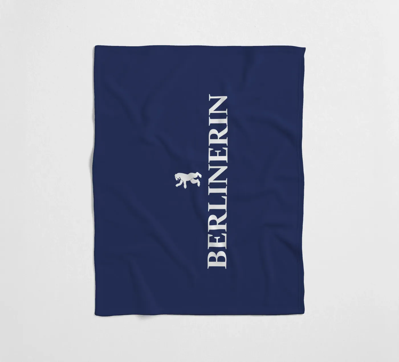 Berliner fleecedeken van Black Sign Artwork