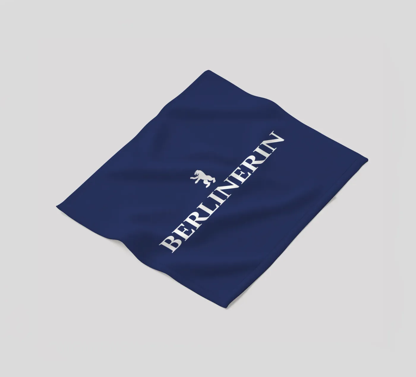 Berliner fleecedeken van Black Sign Artwork