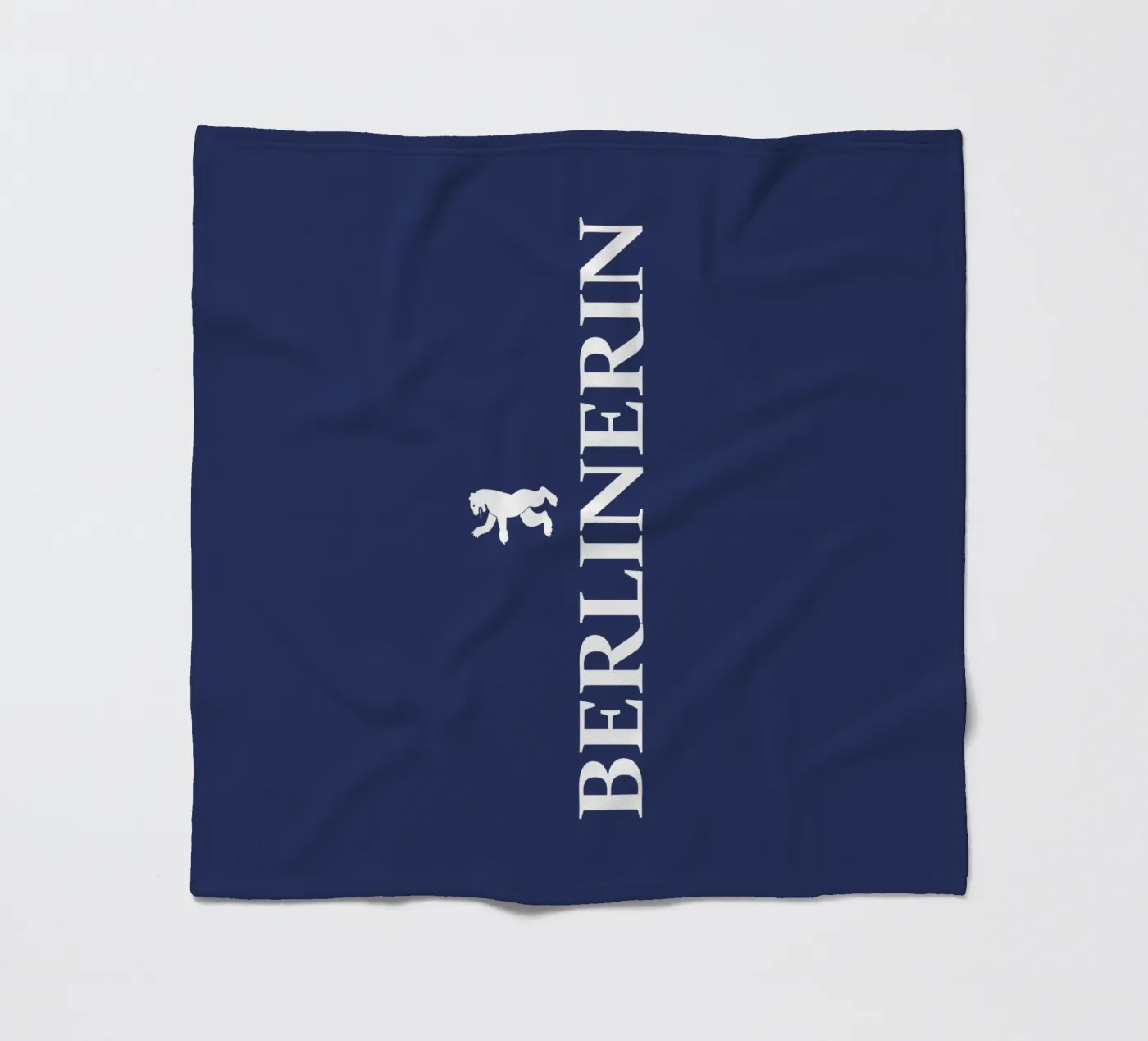 Berliner fleecedeken van Black Sign Artwork