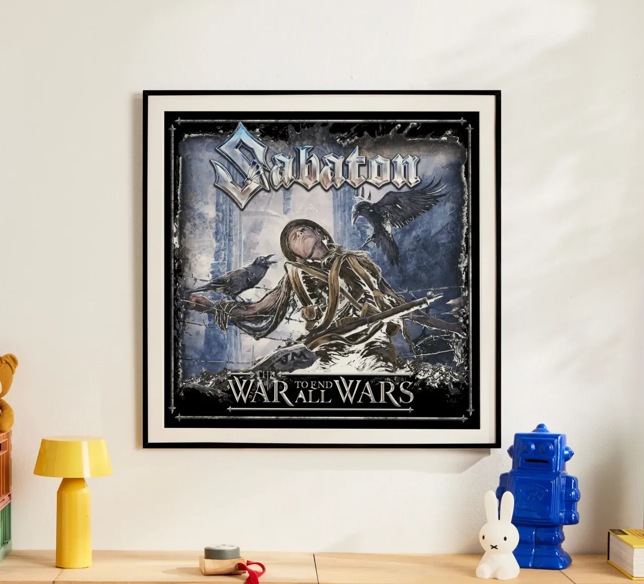 Sabaton La guerra per porre fine a tutte le guerre Patch poster da andrea boceli