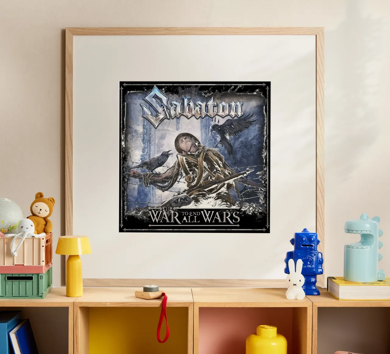 Sabaton La guerra per porre fine a tutte le guerre Patch poster da andrea boceli