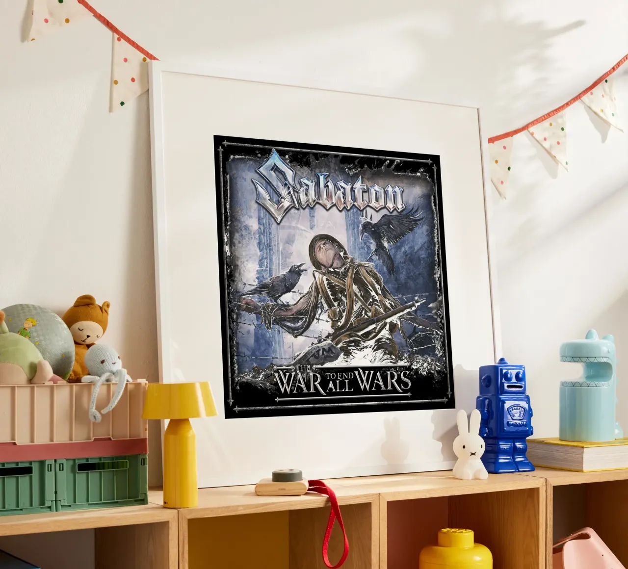 Sabaton La guerra per porre fine a tutte le guerre Patch poster da andrea boceli