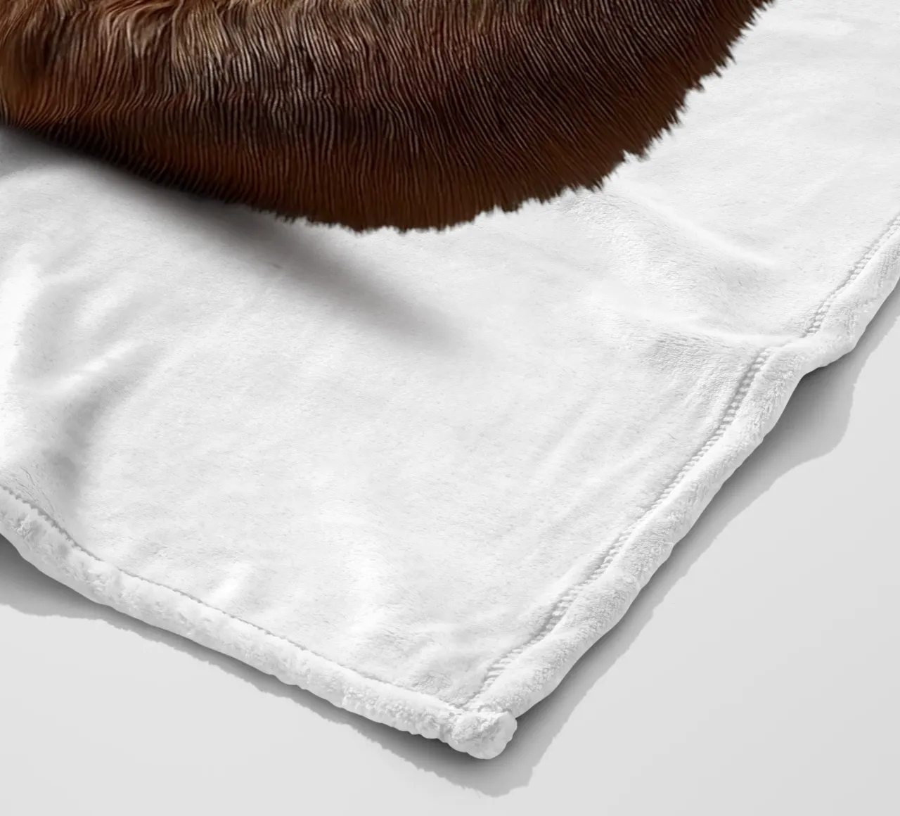 b - orso bruno coperta in pile da The True Type