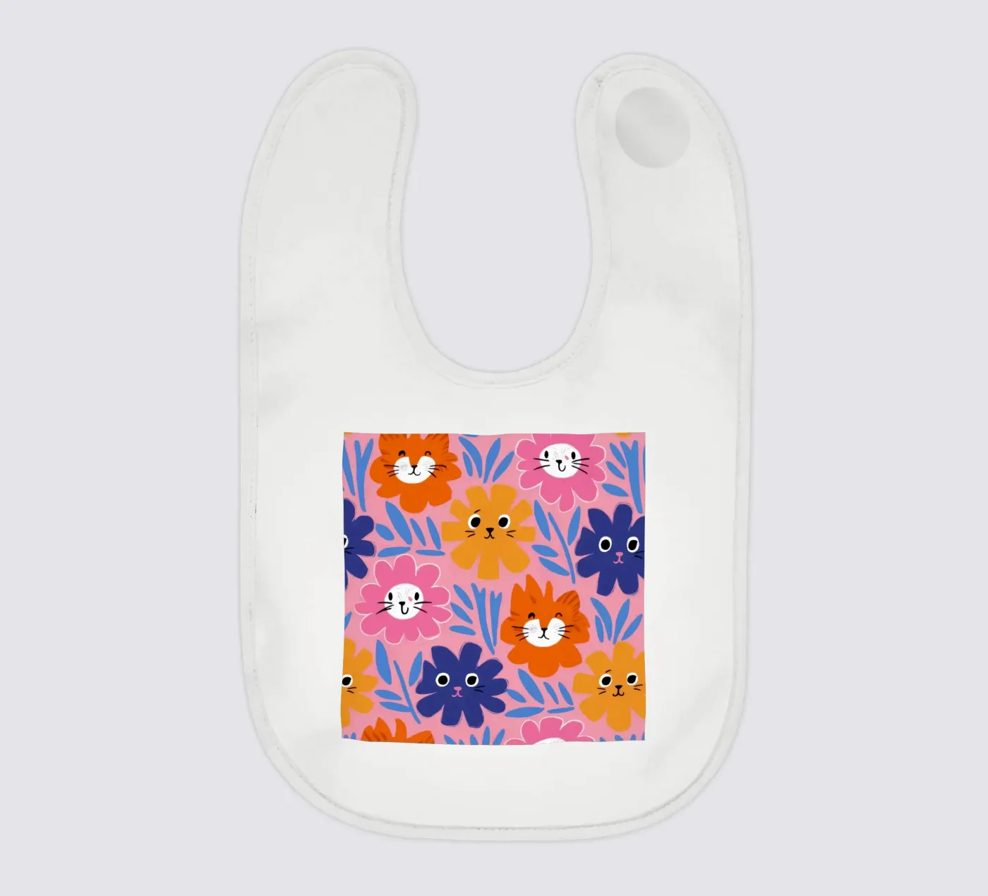 Motivo del muso di gatto bavaglino da Lyra Glaze