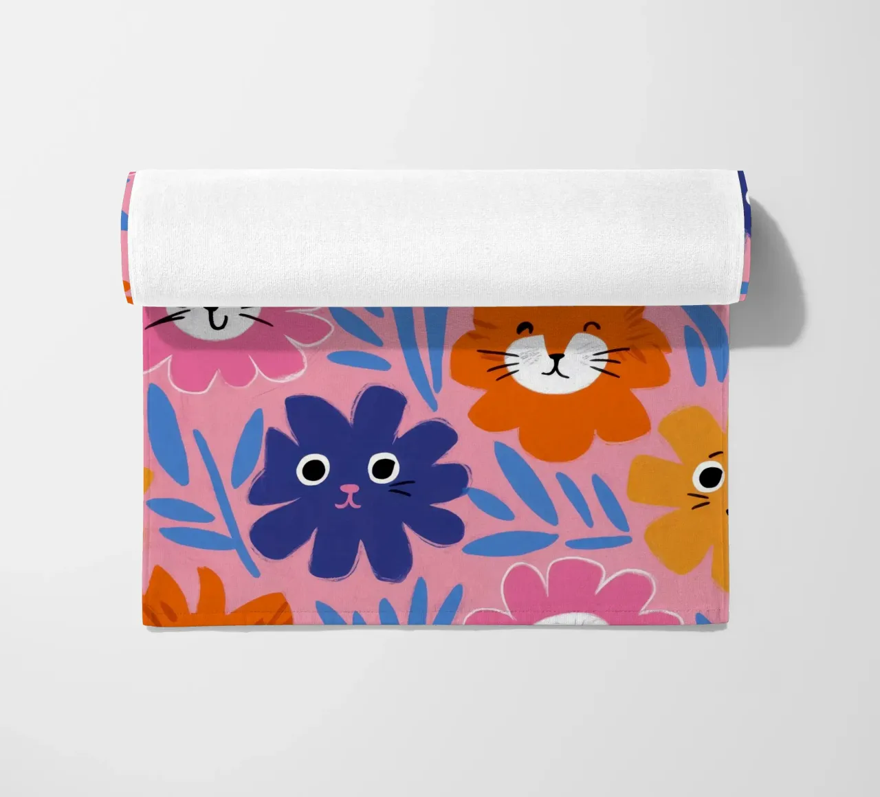 Motivo del muso di gatto telo mare da Lyra Glaze