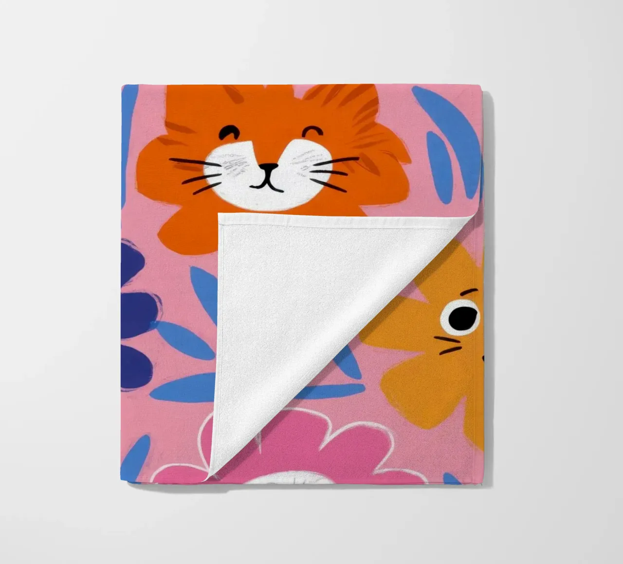 Motivo del muso di gatto telo mare da Lyra Glaze