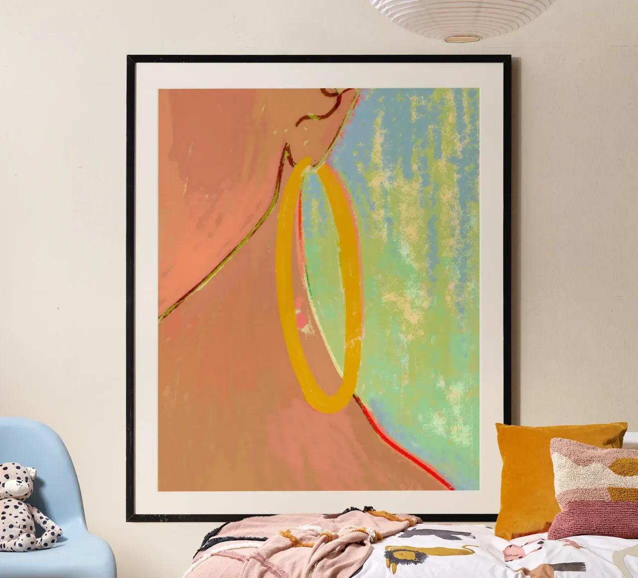 Cerchi d'oro poster da 83oranges