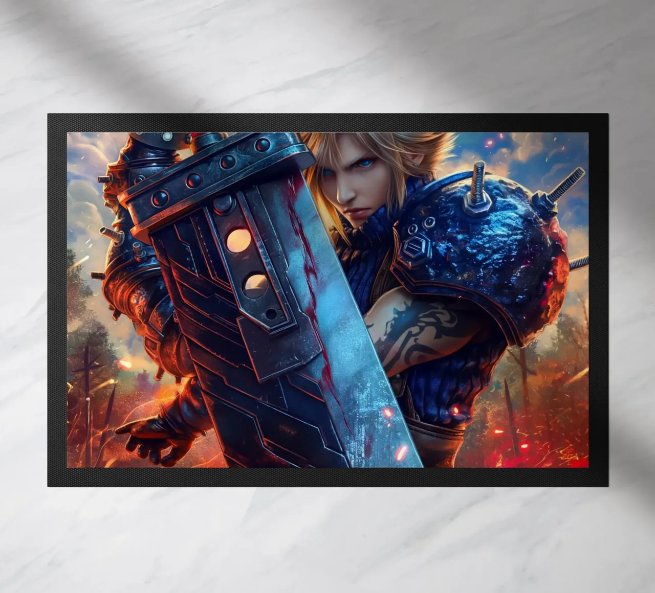 FFVII FF7 Cloud Strife Final Fantasy zerbino da Fleur de Lys