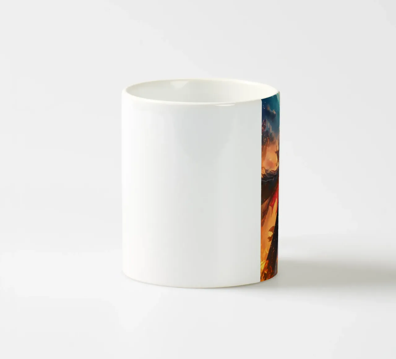 FFVII FF7 Cloud Strife Final Fantasy tazza in ceramica da Fleur de Lys