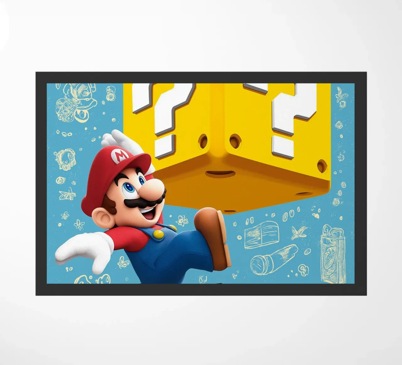 Super Mario zerbino da Fleur de Lys