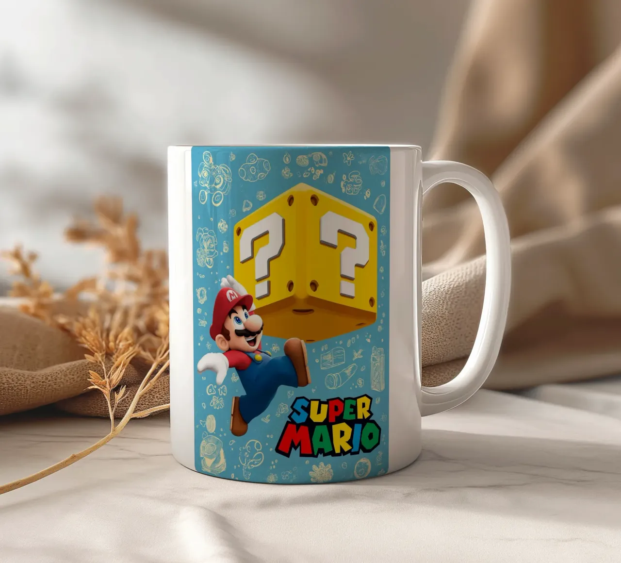 Super Mario tazza in ceramica da Fleur de Lys