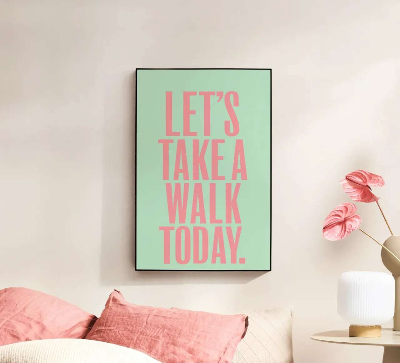 Let`s Take A Walk Today plexiglass da treechild
