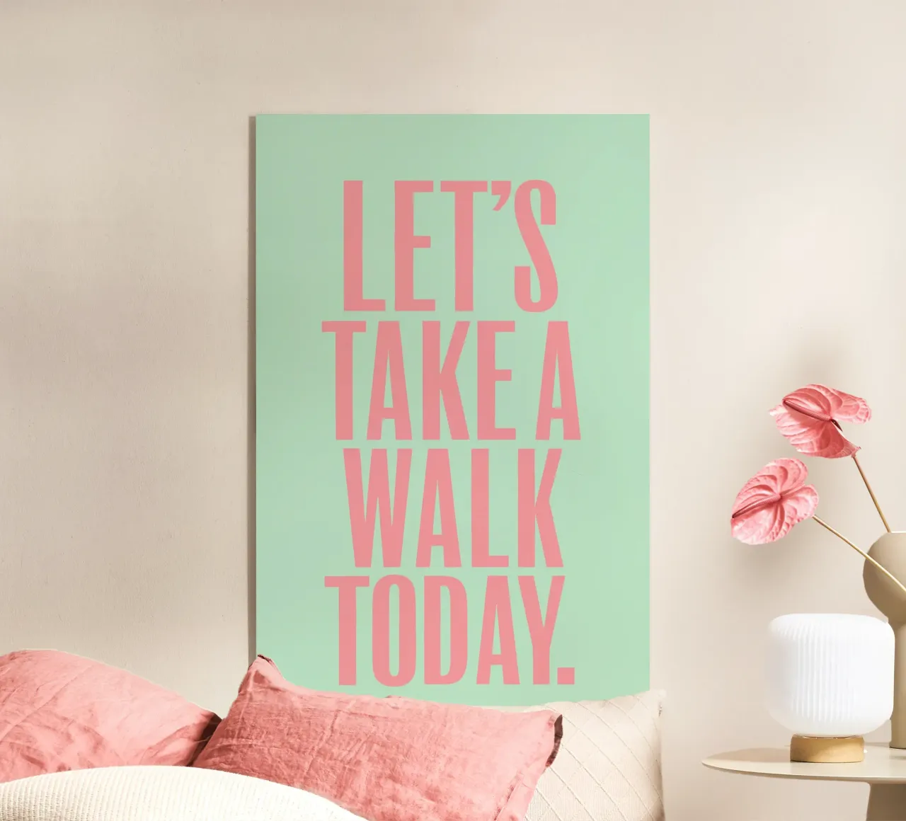 Let`s Take A Walk Today plexiglass da treechild