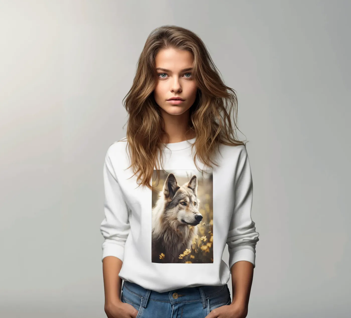 Wolfhound felpa da treechild