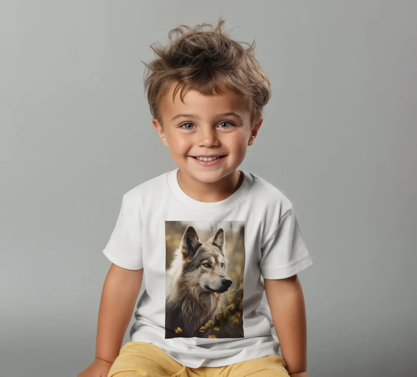Wolfhound t-shirt bambini da treechild
