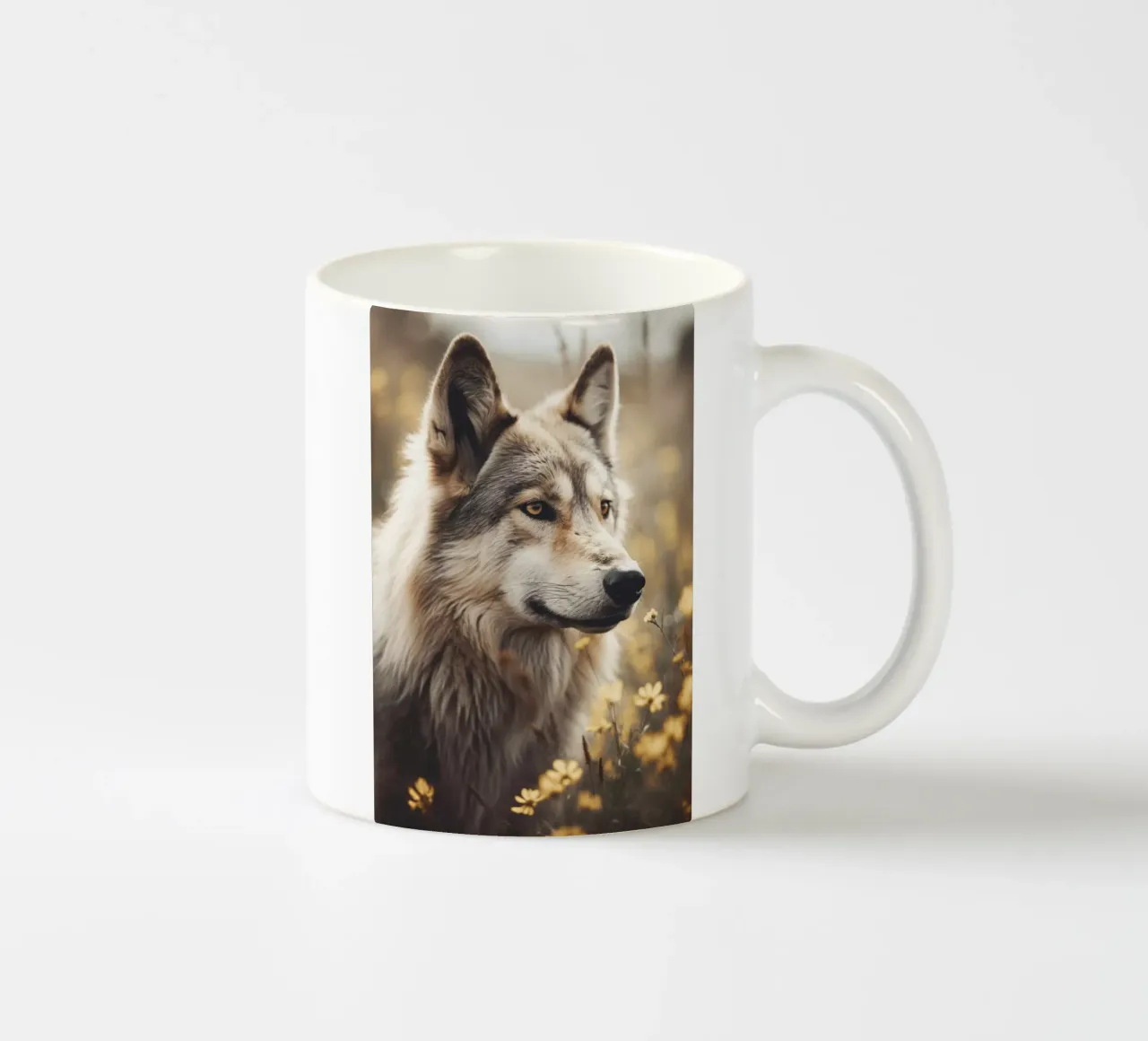 Wolfhound tazza in ceramica da treechild