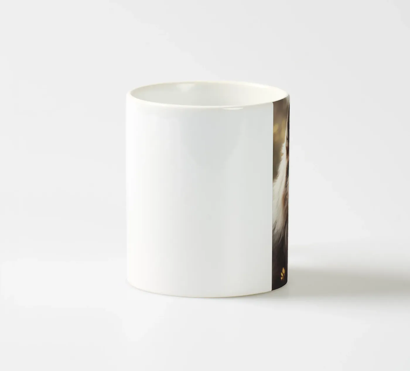 Wolfhound ceramic mug by treechild